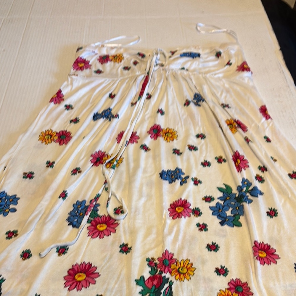 Floral Spaghetti Strap Dress